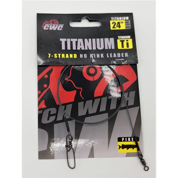 Cwc Titanium Wire 7 Strand Leader 24  75lb