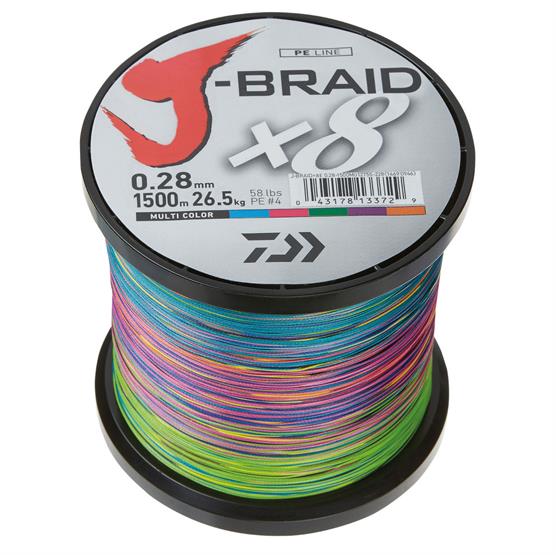 Påspoling af Daiwa J Braid X8 Fletline - 135 meter