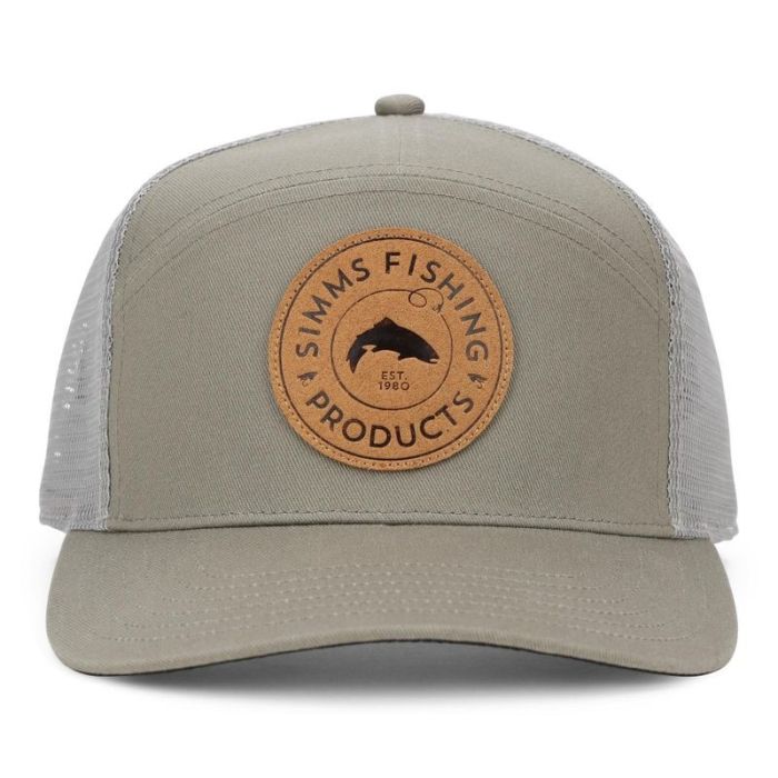 Simms 7 Panel Trucker Bay Leaf