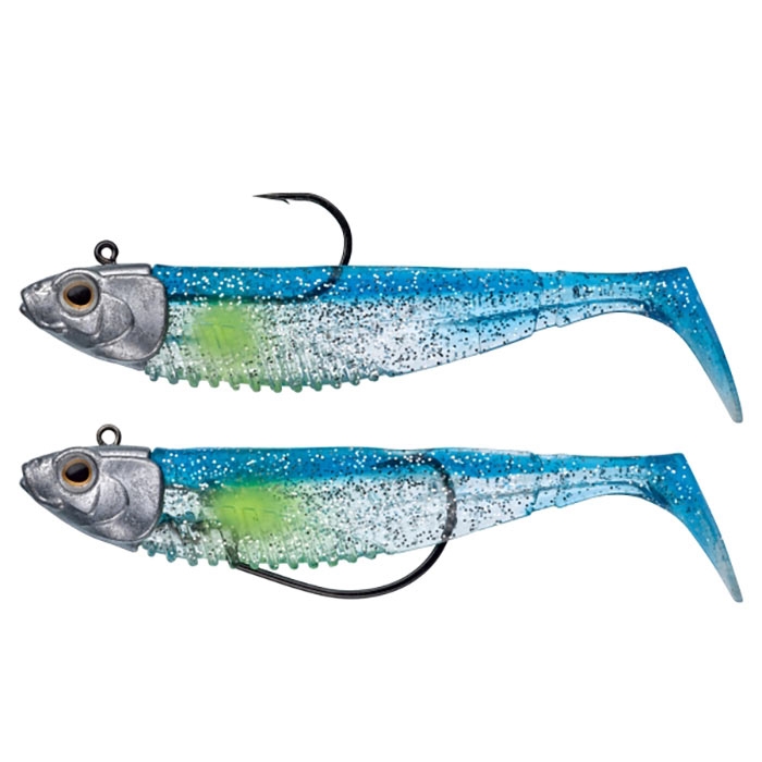 Gunki G Bump SWM95 2 Stk Jelly Blue Gummisfisk Tilbud