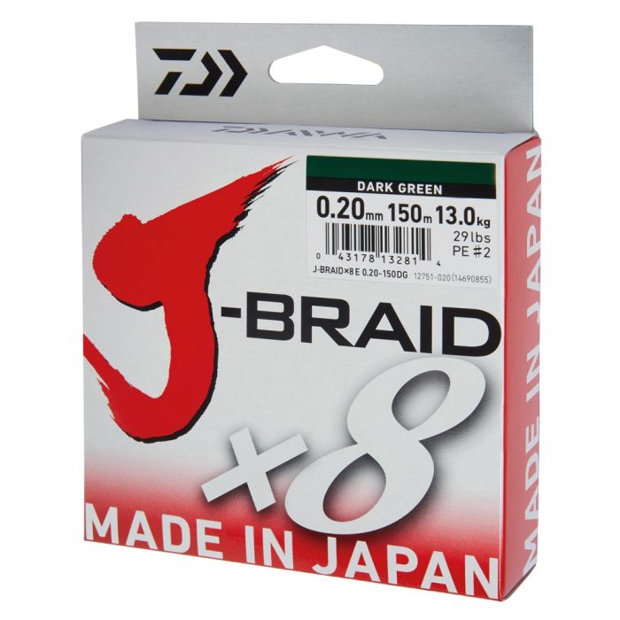Daiwa J Braid X8 150m