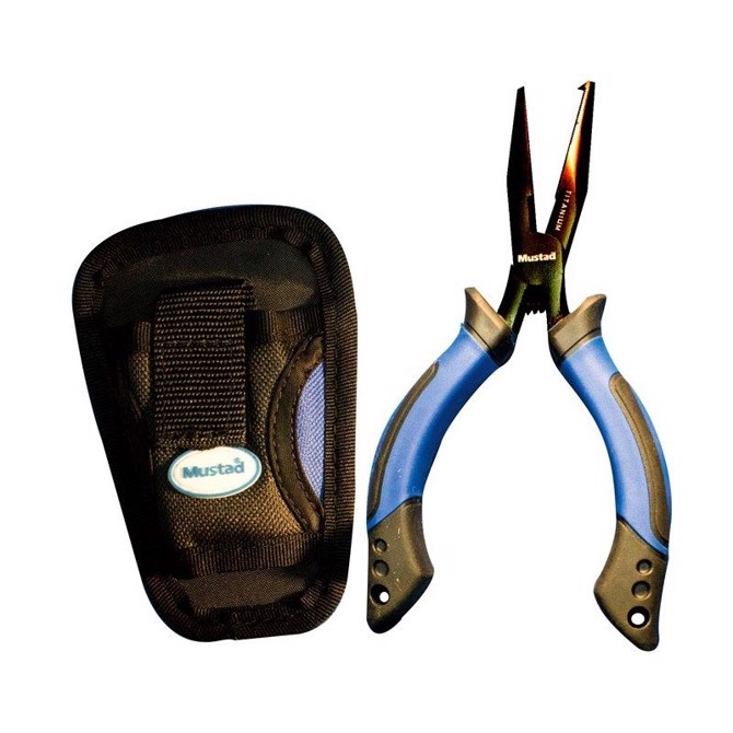 Mustad 15 cm Fisketang med Krogløser – Praktisk Etui