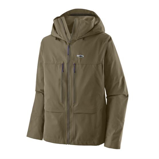Patagonia Swiftcurrent Vadejakke i Sage Khaki - Praktisk og Lækker