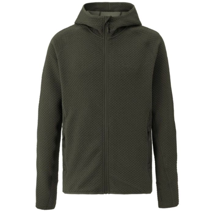 Pinewood Everyday Travel Full Zip Sweater D Green Melange