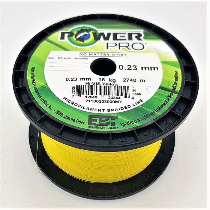 Power Pro Hi Vis Yellow 2740m