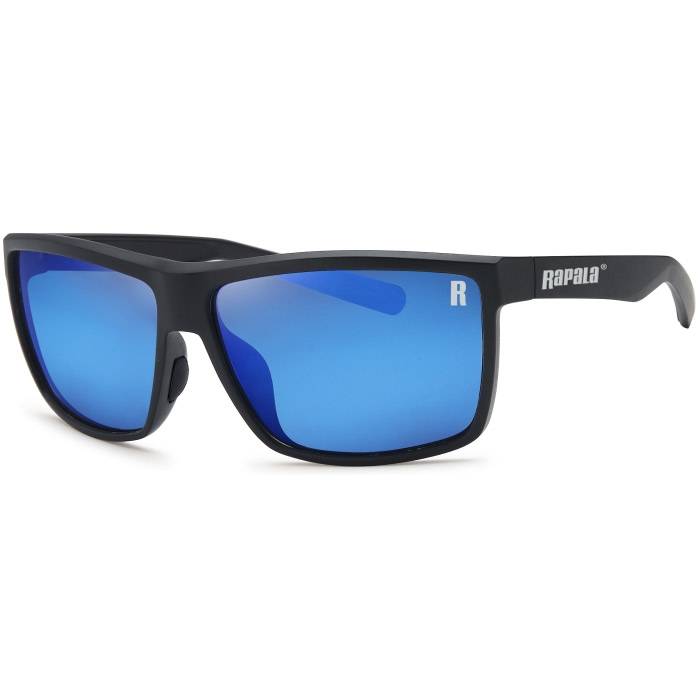 Rapala Rockfish Matte Black Blue Mirror Fiskebrille   Fiskebriller