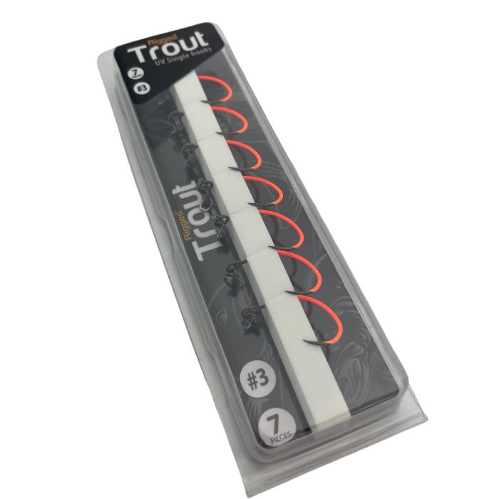 Westin Rigged Trout   Single Hooks Uv Orange