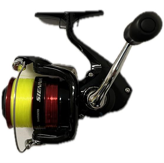 Shimano Sienna Nylon Spinnehjul til Spinnefiskeri
