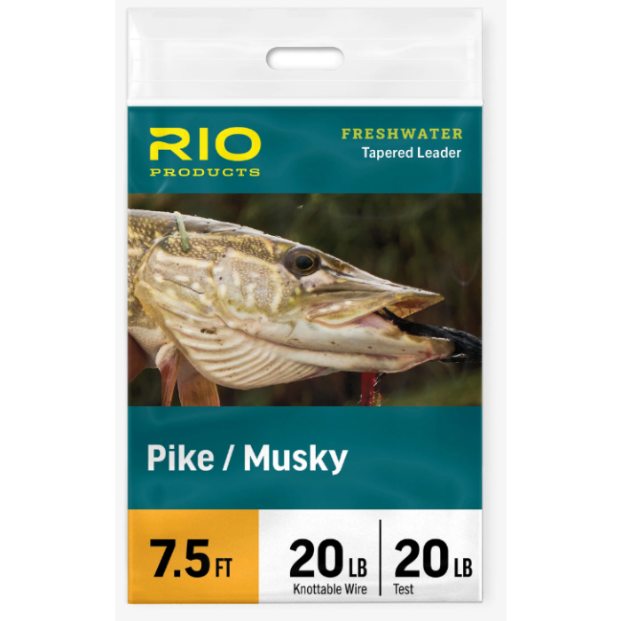 Rio Pike Musky Tapered Leader 7 5ft