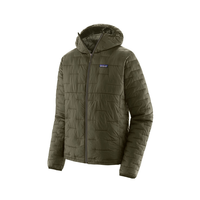 Patagonia M S Micro Puff Hoody Pine Needle Green