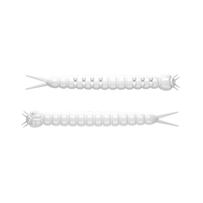 Libra Lures Slight Worm Ost 38 Mm - Gummisfisk Til Fiskeri