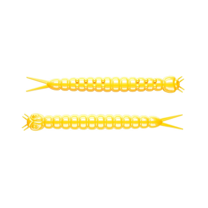Libra Lures Slight Worm Ost 38 Mm - Gummisfisk Til Fiskeri
