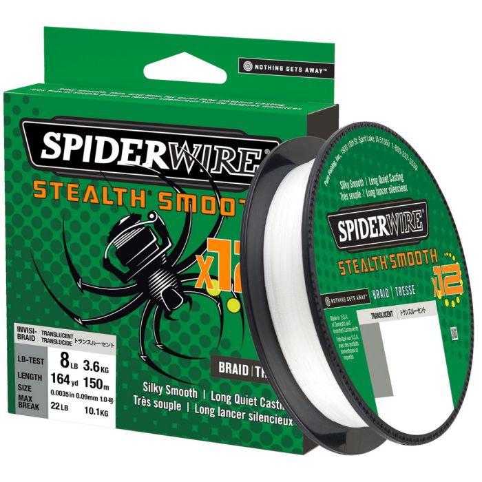 Spiderwire Stealth Smooth X12 Hvid 2000m