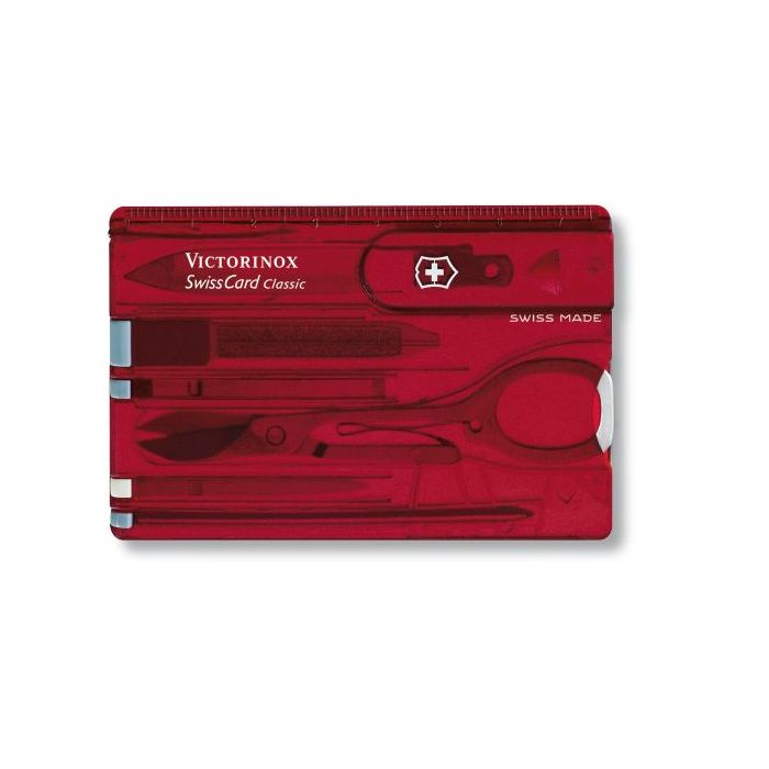 Victorinox Swisscard Classic Red 0 7100 T