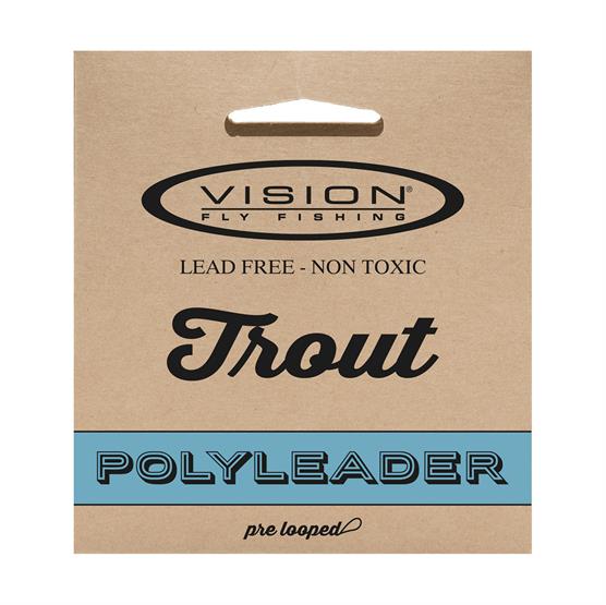 Vision Trout Polyleader til fluefiskeri - Fantastisk tilbud!