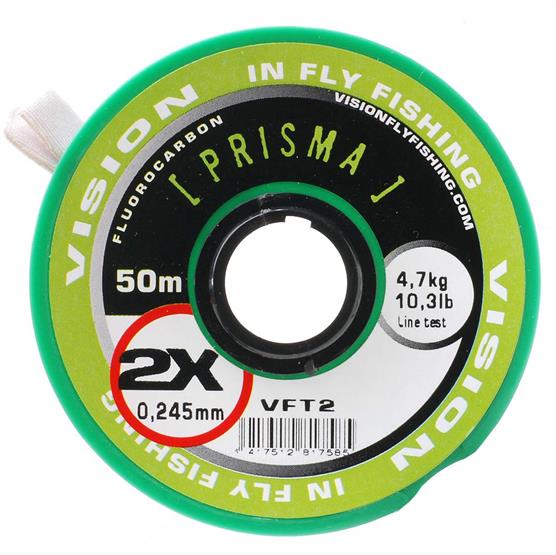 Vision Prisma Fluorocarbon Forfangsline til Fluefiskeri