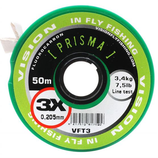 Vision Prisma Fluorocarbon - Usynlig Forfangsline til Fiskeri