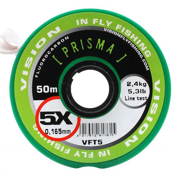 Vision Prisma Fluorocarbon - Usynlig forfangslinje til fiskeri