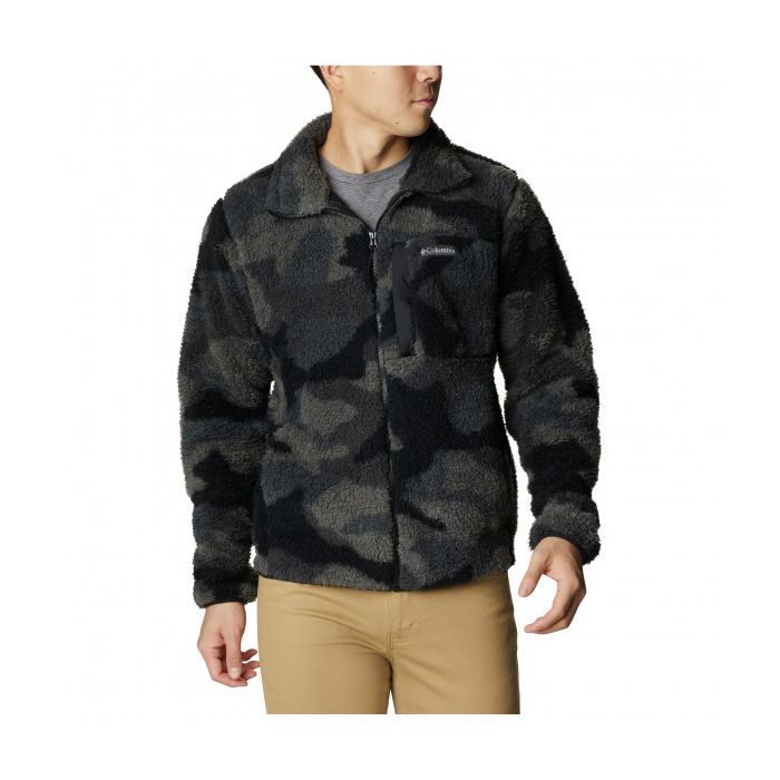 Columbia Winter Pass?  Print Full Zip Black Mod Camo