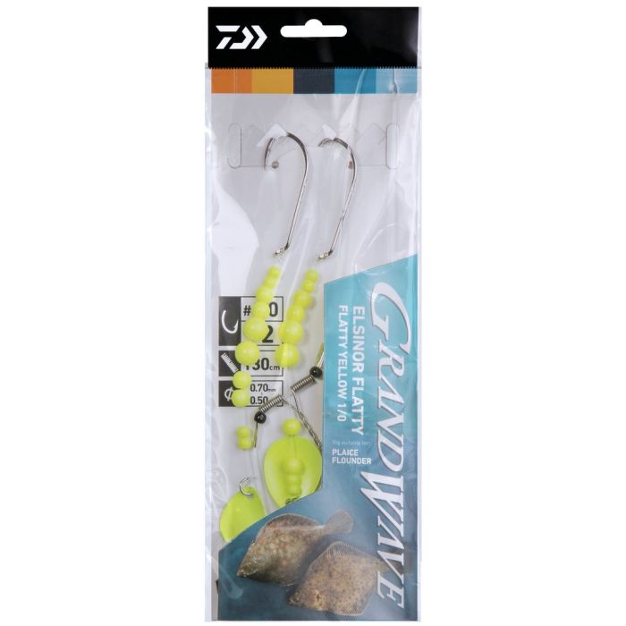 Daiwa Grand Wave Elsinor Flatty Yellow Str  1 0