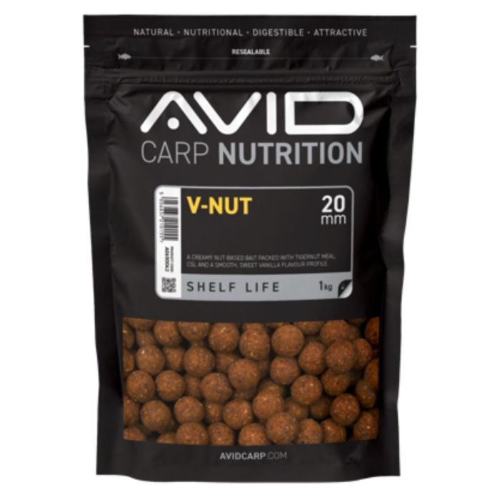 Avid Premium V Nut Boilie 1kg