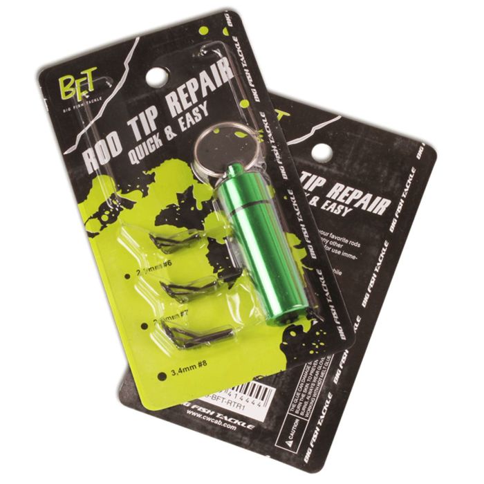 Bft Rod Tip Repair Kit   Tip Guide 3pcs With Glue