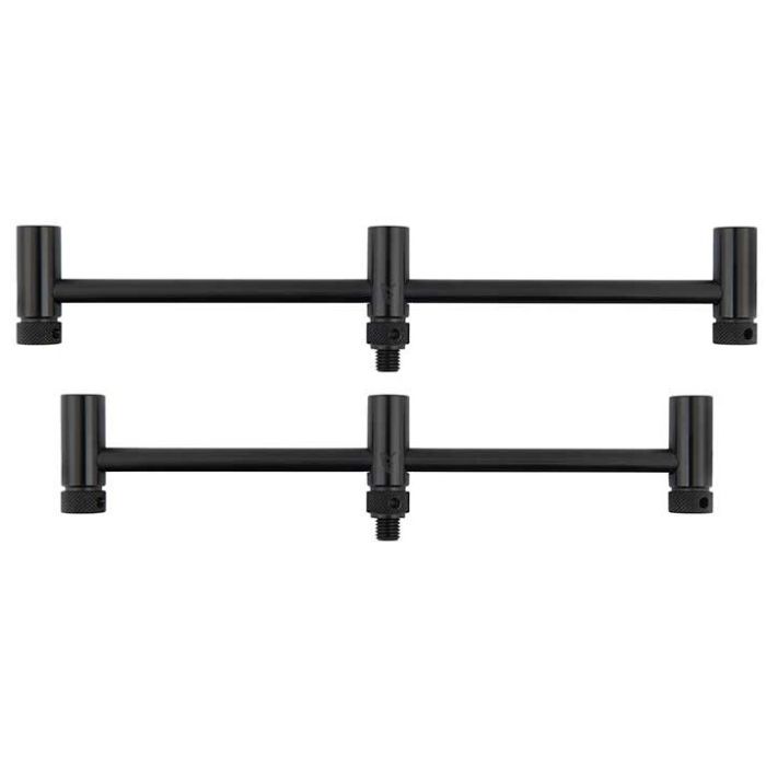 Fox Black Label Slim Adjustable 3 Rod Buzz Bars  220mm   250mm