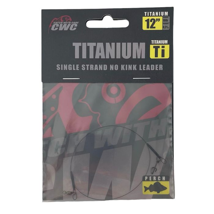 Cwc Titanium Wire 7 Strand Leader 12  10lb