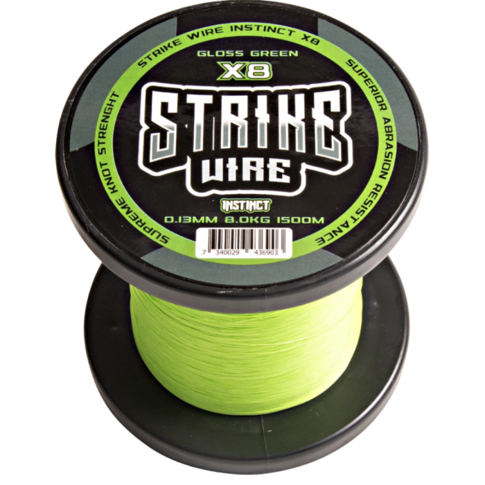 Cwc Strike Wire X8 Instinct Gloss Green Metermål