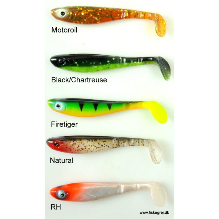 Abu Svartzonker Mcperch Shad 75mm