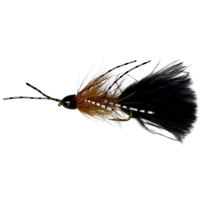 Fishmadman Ch Tdf Rubber Bugger   Black And Brown