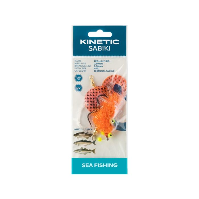 Kinetic Sabiki Trollfly Rig 3 0