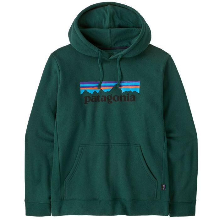 Patagonia P 6 Logo Uprisal Hoody Cascade Green