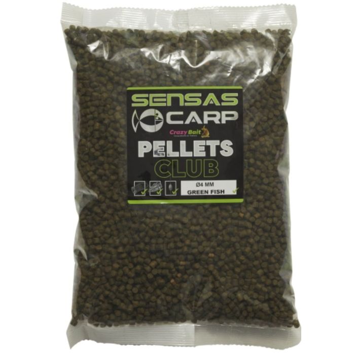 Sensas Club Pellets Green Fish