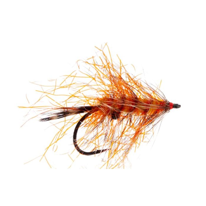 A  Jensen Polar Chenille Shrimp Orange