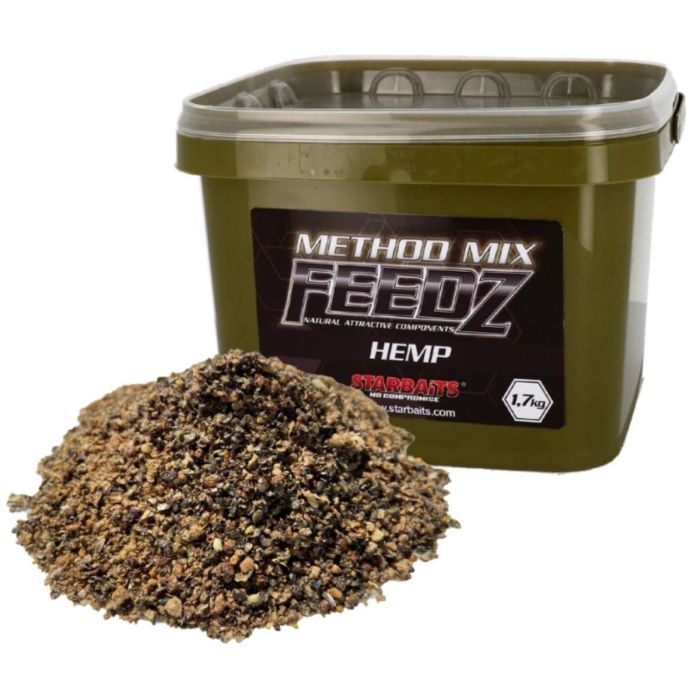 Starbaits Feedz Method Mix Hemp 1 7kg