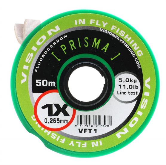 Vision Prisma Fluorocarbon - Usynlig Forfangsline til Fiskeri