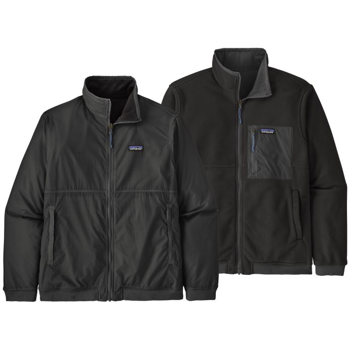 Patagonia Reversible Shelled Microdini Jakke Forge Grey