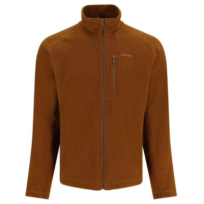 Simms Rivershed Full Zip Cobia Heather