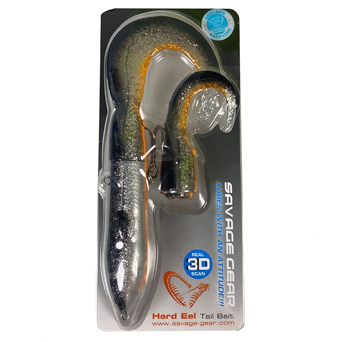 Savage Gear 3d Hard Eel Tail Bait  40 G Dirty Silver