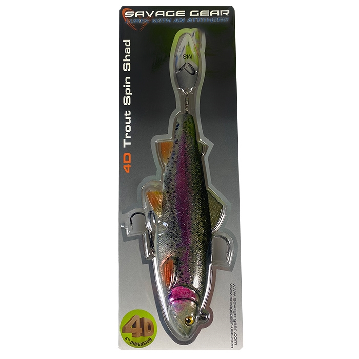 Savage Gear 4d Trout Spin Shad  80 G