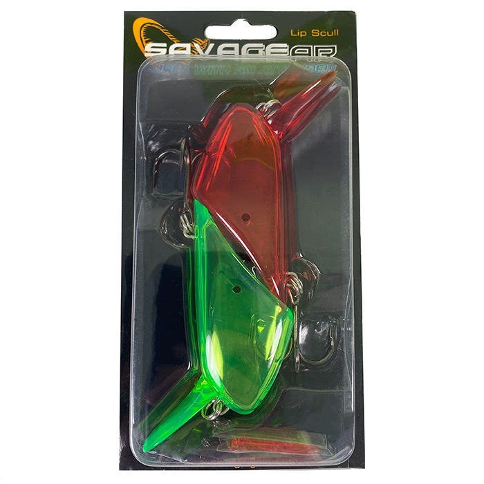 Savage Gear 4play Lip Scull Uv Red   Green Medium