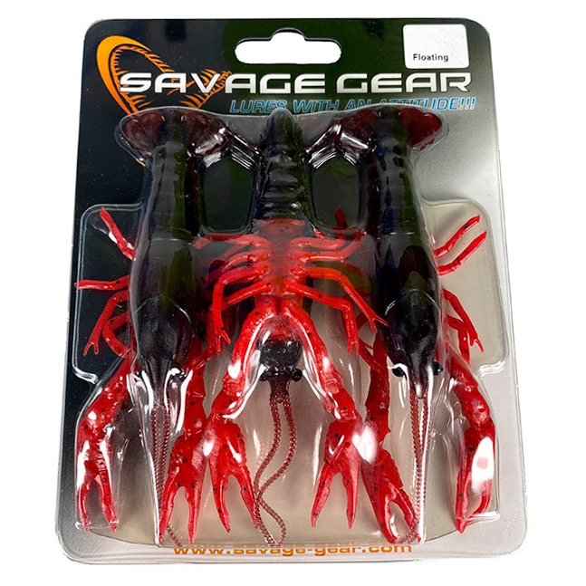 Savage Gear 3D Krebs Rød 12,5 cm - Gummisfisk Shad Jig