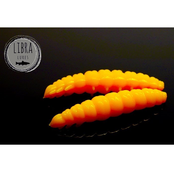 Libra Lures Larva Ost 45mm Hot Orange