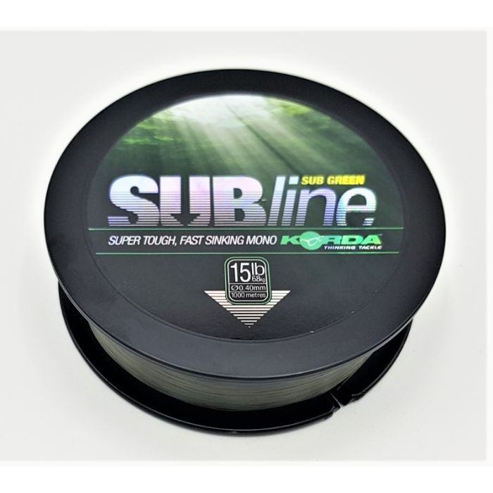 Korda Subline 1000m 0 40mm Grøn