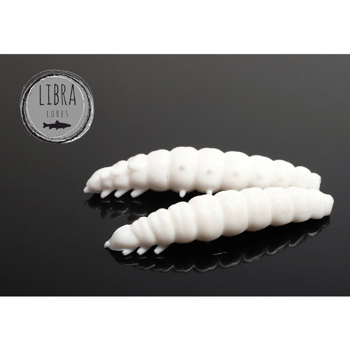 Libra Lures Larva Ost 45mm White