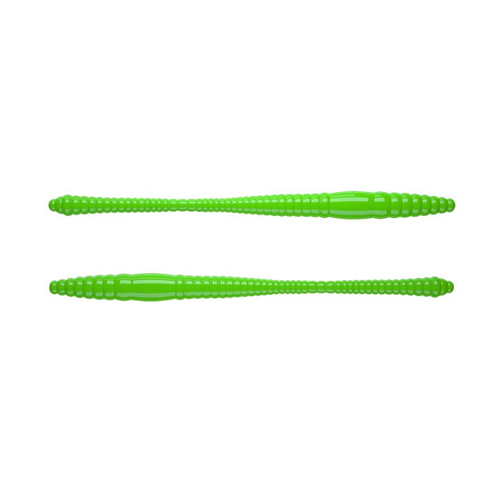 Libra Lures Dying Worm Krill 70mm Hot Apple Green