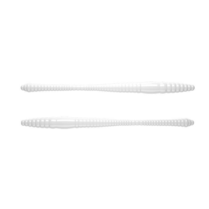 Libra Lures Dying Worm Krill 70mm White