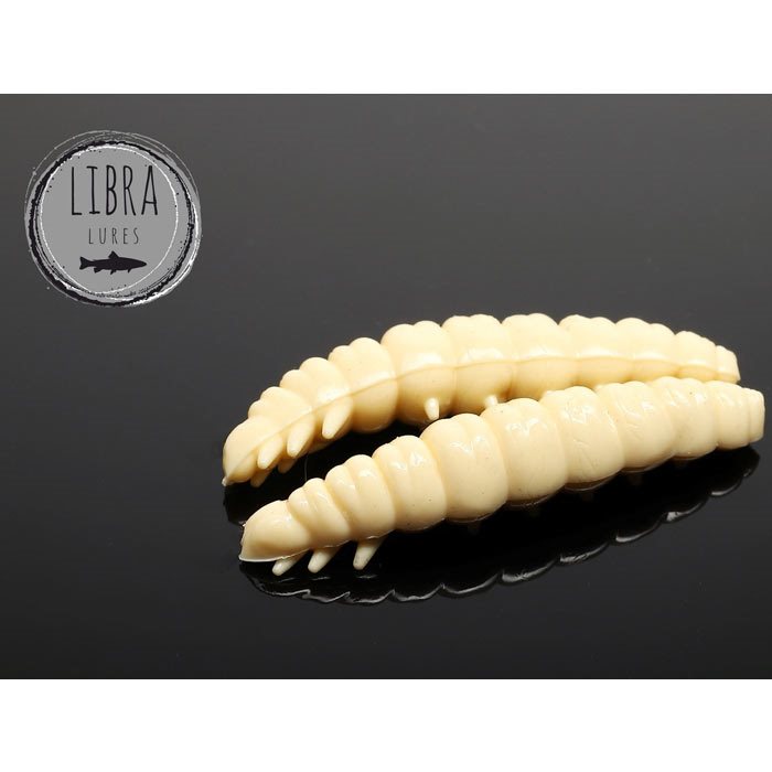 Libra Lures Larva Ost 45mm Cheese  Creme