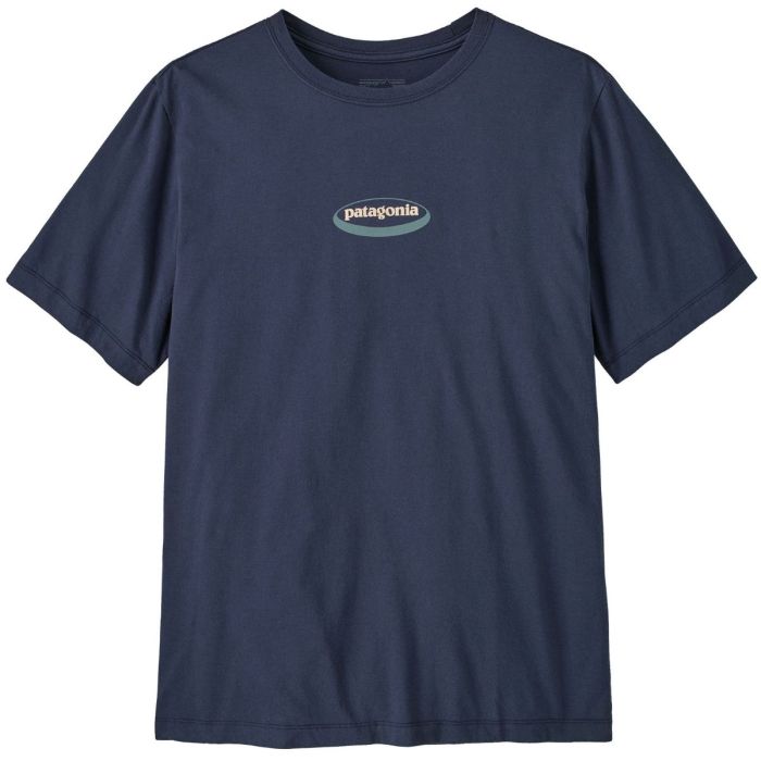 Patagonia  95 Oval Logo T Shirt New Navy:kaleido